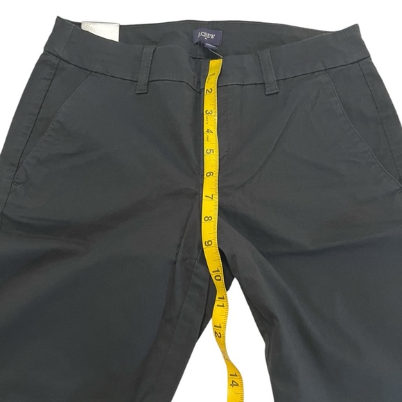 NWT J. Crew 9” Bermuda Shorts Black size 0 high rise modest - Picture 4 of 14